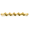 HITCH - ARMY GOOD CONDUCT, LARGE, GOLD, 5 KNOTS