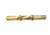 HITCH - ARMY GOOD CONDUCT, LARGE, GOLD, 2 KNOTS