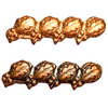 CLUSTERS - CLUSTER, 5/16" OAKLEAF CLUSTER, BRONZE - QUADRUPLE