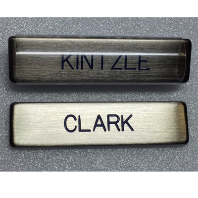 Silver Name Tag