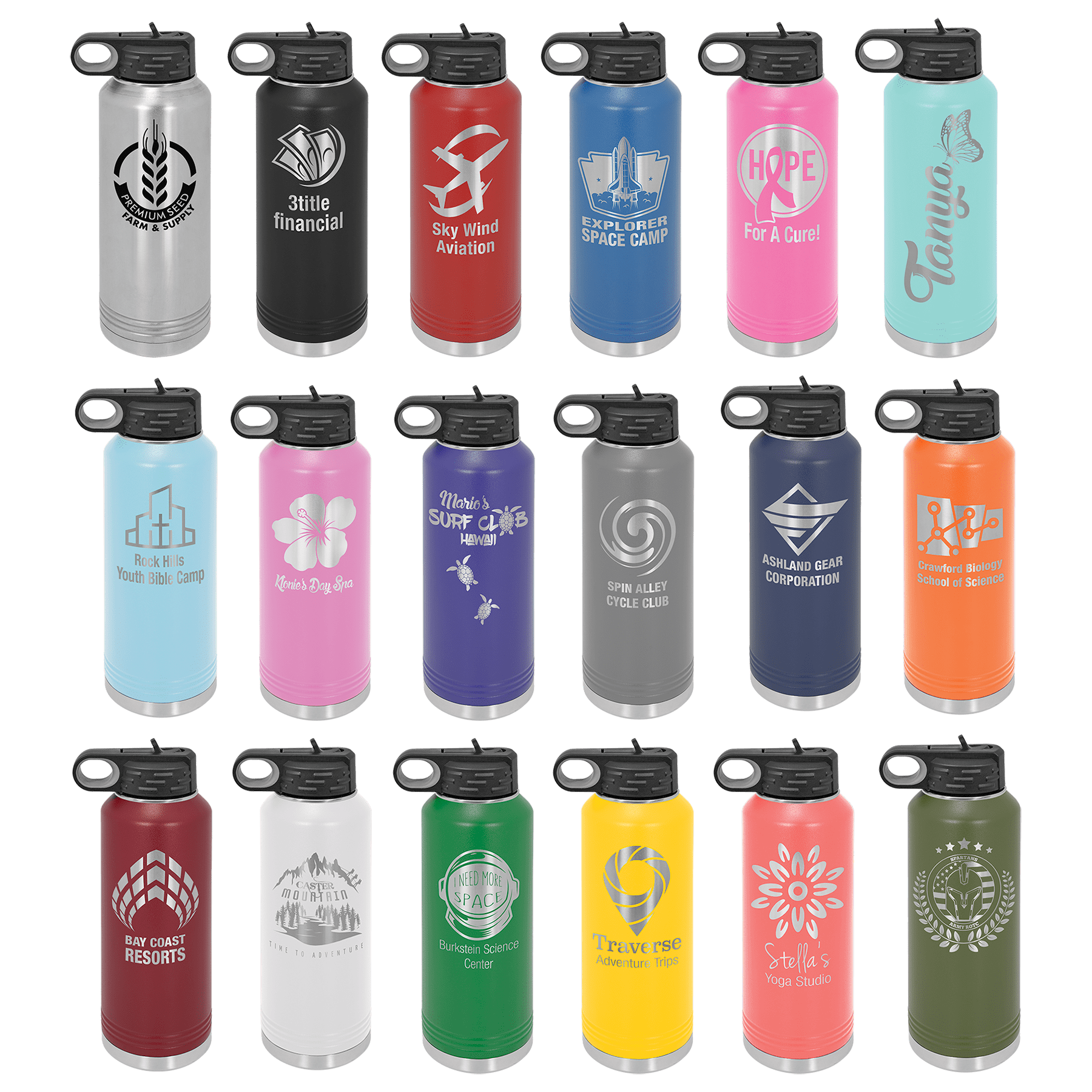 Custom Polar Camel 40 oz. Water Bottle