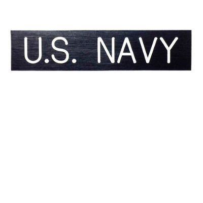 USN Plastic Name Tag