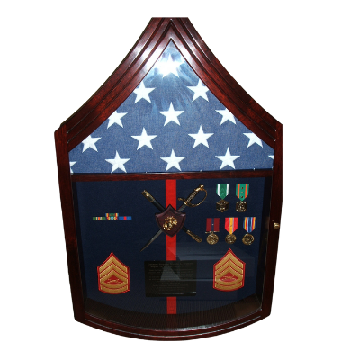 USMC E7 Chevron Box