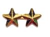 STARS - STAR, 5/16" GOLD STAR - DOUBLE