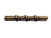 HITCH - ARMY GOOD CONDUCT, MINIATURE, BRONZE, 3 KNOTS