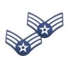 Senior Airman Embroidered Chevron, Large