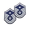 Master Sergeant - 1st Sergeant Embroidered Chevron, Small