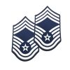 Chief Master Sergeant Embroidered Chevron, Large